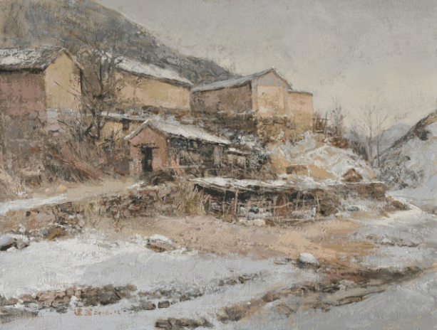 品析贾见罡油画：自然之竟，生活之韵- 新山海经网